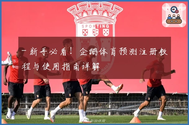 - 新手必看！企鹅体育预测注册教程与使用指南详解